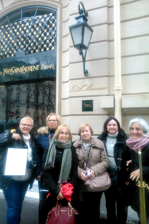 Imatge grup viatge tèxtil a París